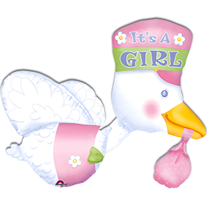 Barza It's a Girl - 81 cm