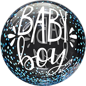 BOBO Transparent - Baby Boy - 45cm