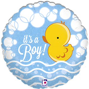 Balon rotund - ratusca - It's a Boy - 46 cm