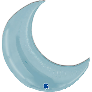 Semi - Luna Bleu Pastel - 91 cm