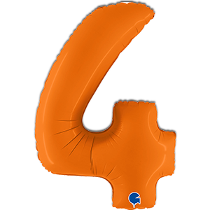 Cifra 4 - portocaliu - 102 cm