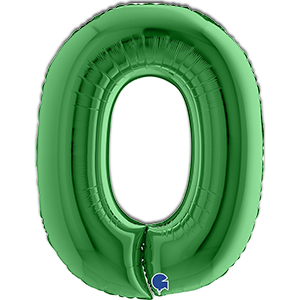 Cifra 0 - verde - 102 cm