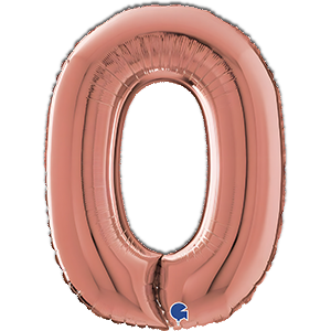 Cifra 0 - rose - gold - 66 cm
