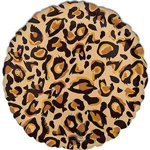 Balon rotund - Animal print ghepard - 45 cm