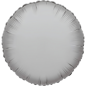 Balon rotund - argintiu - 45 cm