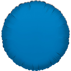 Balon rotund - albastru - 45 cm