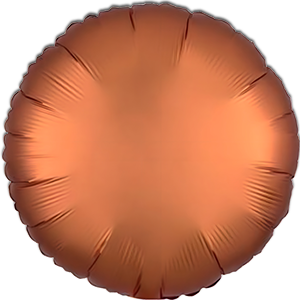 Balon rotund - amber satin - 43 cm