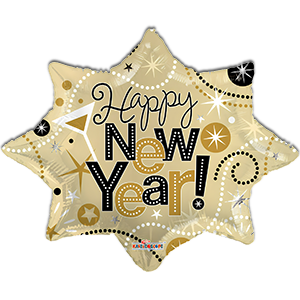 Explosion Happy New Year - 70 cm
