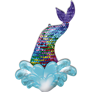 Coada de sirena - 68 x 99 cm