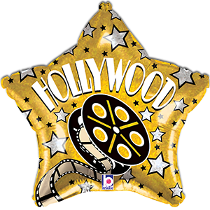 Balon Stea - Hollywood - 48 cm