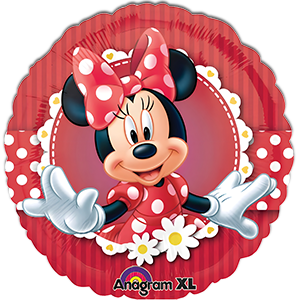 Balon rotund - Minnie Mouse - Model 4 - 43 cm