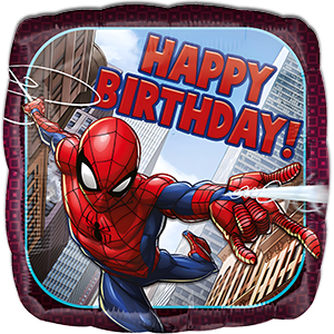 Balon patrat - Spiderman - Model 5 - 43 cm