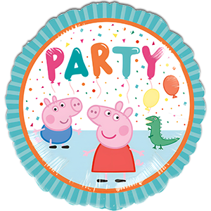 Balon rotund -  Peppa Pig - Model 4 - 43 cm