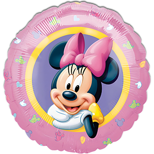 Balon rotund - Minnie Mouse - Model 2 - 43 cm