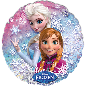 Balon rotund - Frozen - Holograma - 43cm