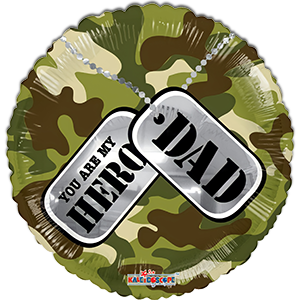 Balon rotund - My Hero Dad - 45 cm