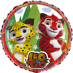 Balon rotund - Leo si Tig - 46 cm