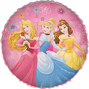 Balon rotund - Printese Disney - 46 cm