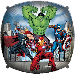 Balon patrat - Avengers - Model 6 - 46 cm