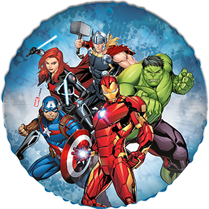 Balon rotund - Avengers - Model 6 - 46 cm