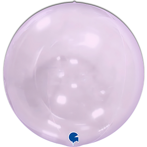Sfera 4D Lavanda Transparent - 38 cm