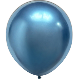 Baloane Latex Mirror Blue - 30 cm