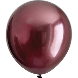 Baloane Latex Mirror Burgundy - 30 cm
