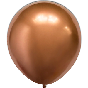 Baloane Latex Mirror Copper - 30 cm