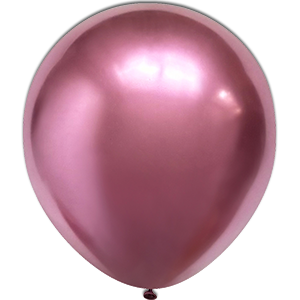 Baloane Latex Mirror Roz - 30 cm