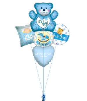 Buchet botez baiat 3