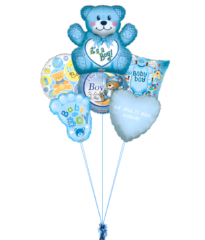 Buchet botez baiat 4