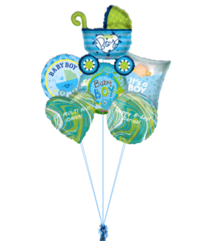 Buchet botez baiat 10