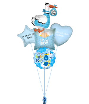 Buchet botez baiat 21