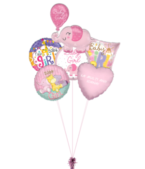 Buchet botez fata 17
