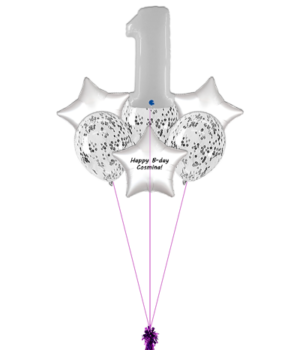 Buchet prima aniversare 123