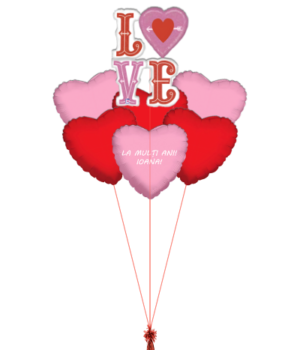 Buchet love 107